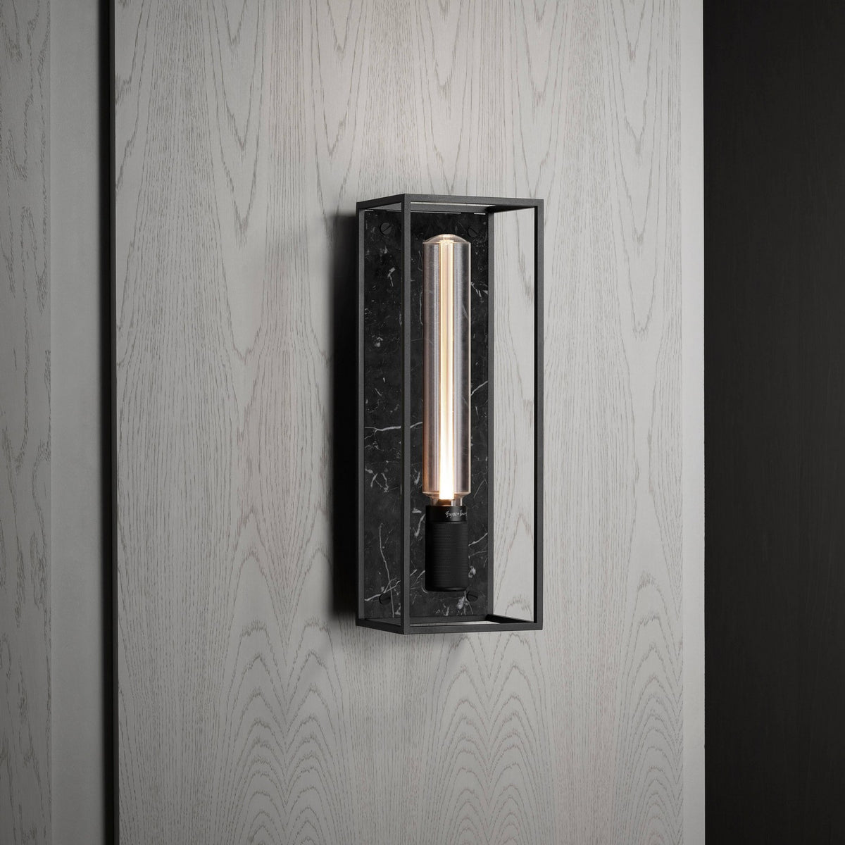 Buster + Punch - NCA-023395 - One Light Wall Sconce - Black Marble