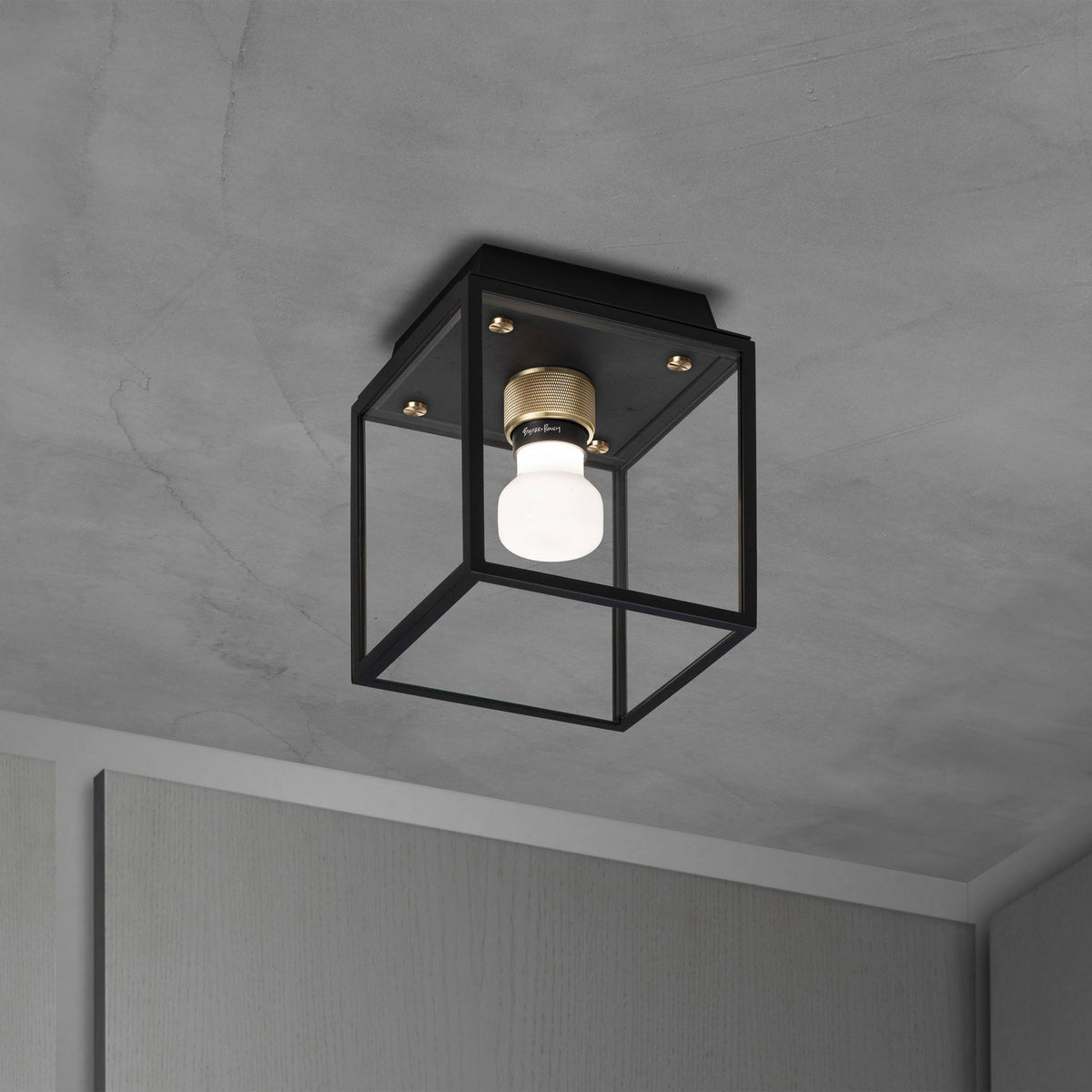 Buster + Punch - NCA-063538 - LED Ceiling Mount - Black / Brass