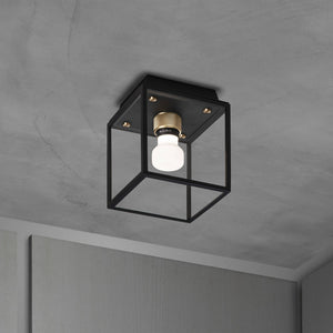 Buster + Punch - NCA-063538 - LED Ceiling Mount - Black / Brass