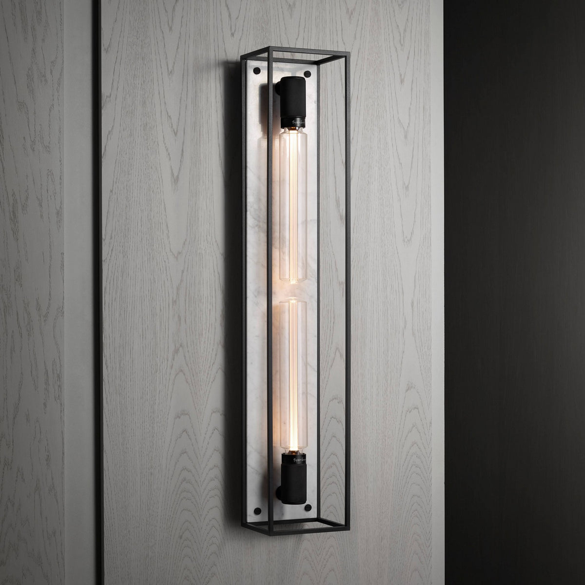 Buster + Punch - NCA-14292 - Two Light Wall Sconce - White Marble