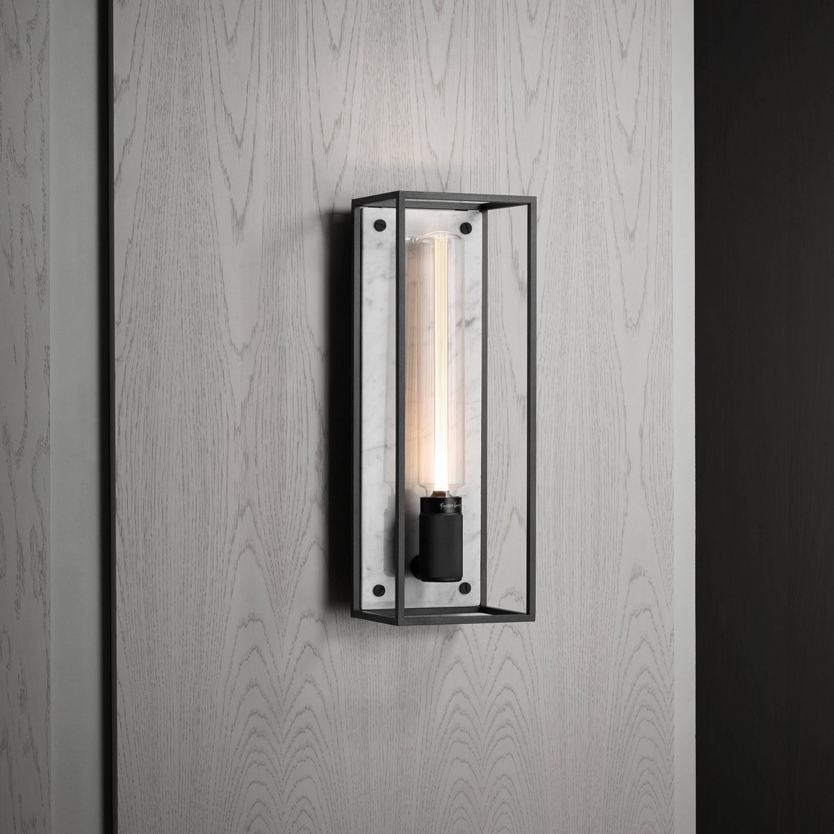Buster + Punch - NCA-143396 - One Light Wall Sconce - White Marble