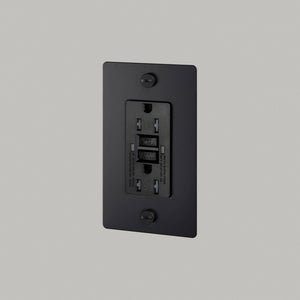 Buster + Punch - NSC-023801 - Duplex Outlet - Black