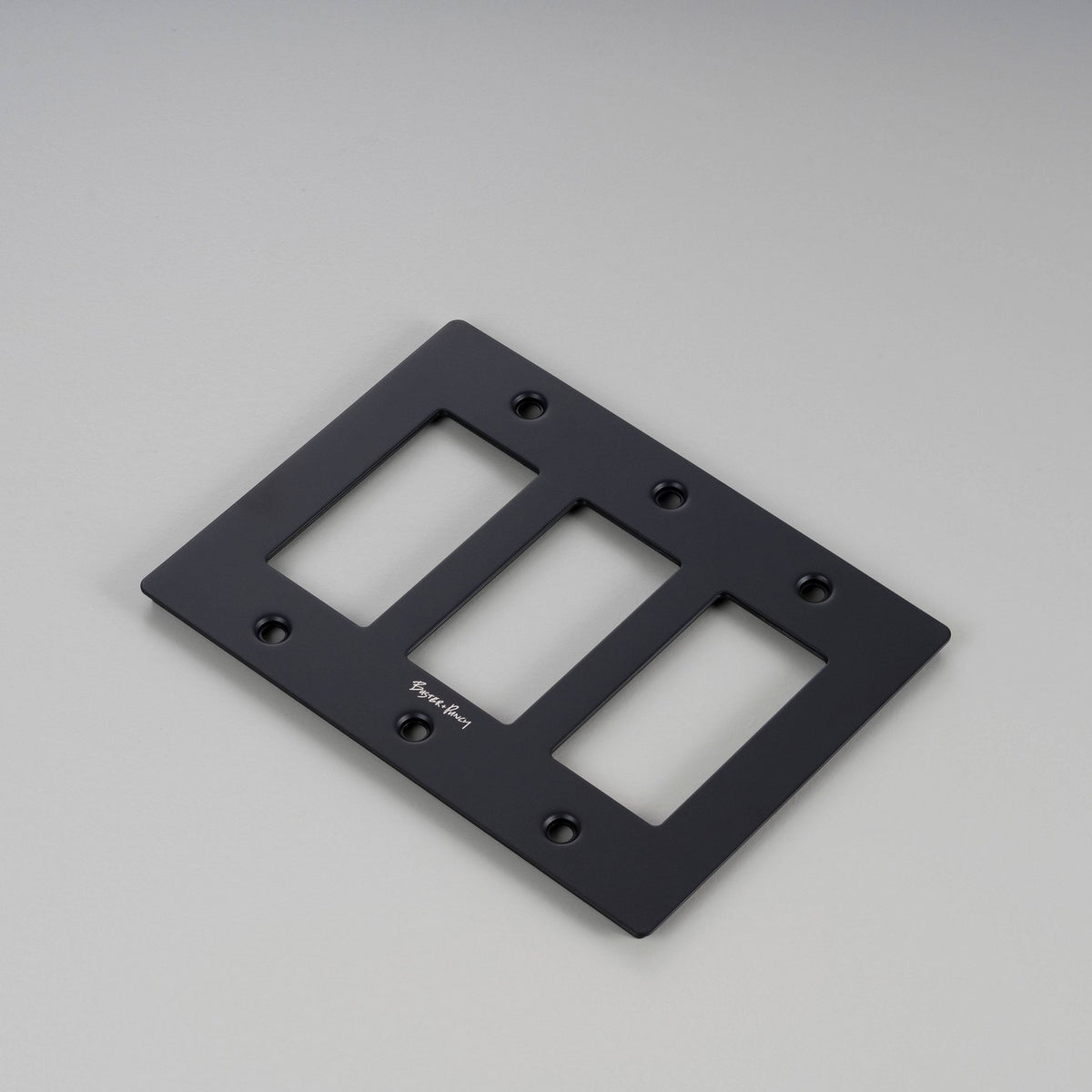 Buster + Punch - NPL-023066 - Wall Plate - Black