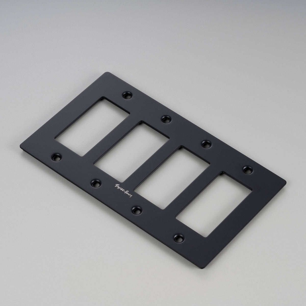 Buster + Punch - NPL-023069 - Wall Plate - Black