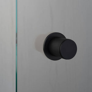 Buster + Punch - NDK-481068 - Fixed Door Knob - Welders Black