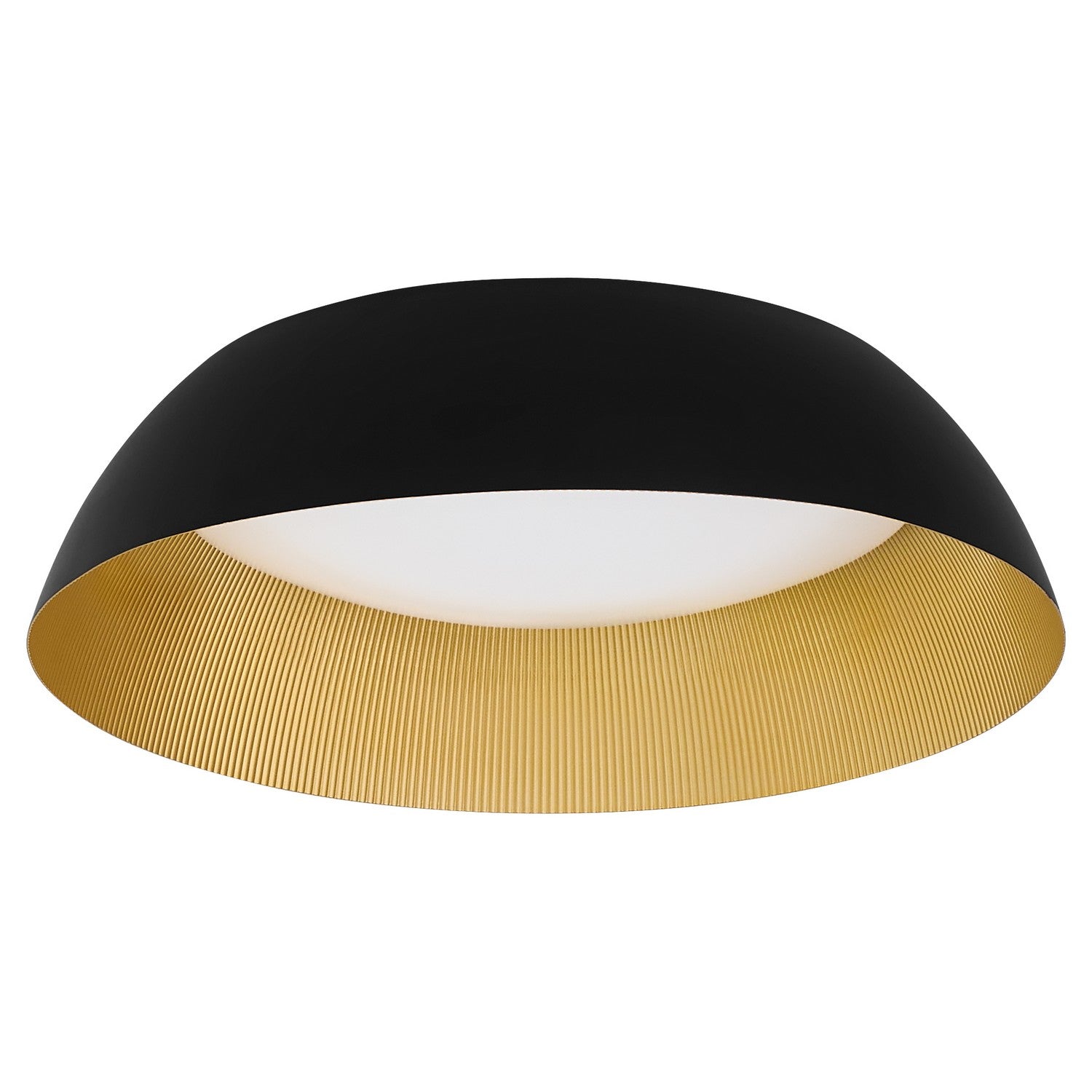 Oxygen - 3-216-1550 - LED Ceiling Mount - Lucci - Black / Industrial Brass