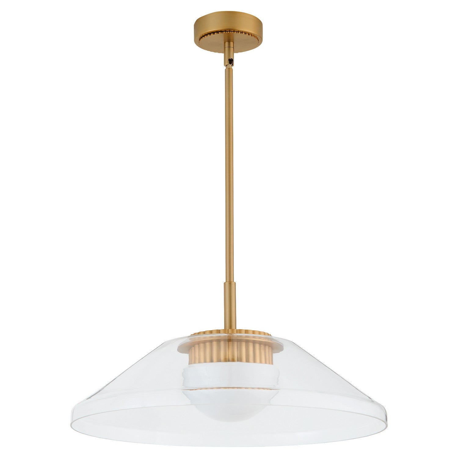 Oxygen - 3-659-56 - LED Pendant - Eros - Brushed Brass