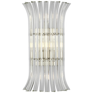 Visual Comfort Signature - ARN 2076PN-CG - LED Wall Sconce - Rhine - Polished Nickel