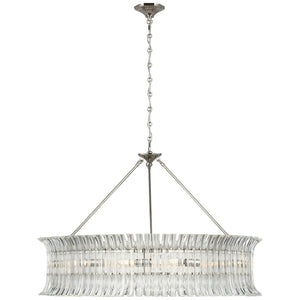 Visual Comfort Signature - ARN 5070PN-CG - LED Chandelier - Rhine - Polished Nickel