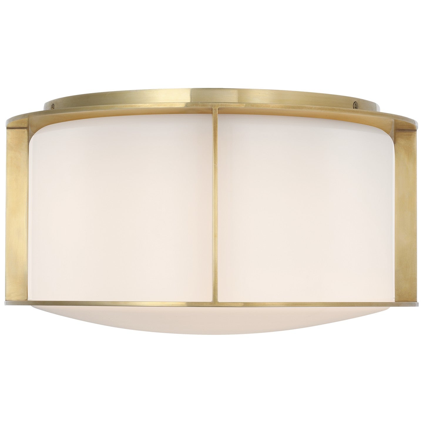 Visual Comfort Signature - BBL 4191SB-WG - LED Flush Mount - Phinn - Soft Brass