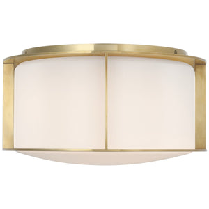 Visual Comfort Signature - BBL 4191SB-WG - LED Flush Mount - Phinn - Soft Brass