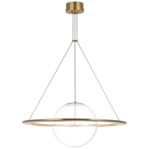 Visual Comfort Signature - BBL 5167SB-CG - LED Chandelier - Cosmos - Soft Brass