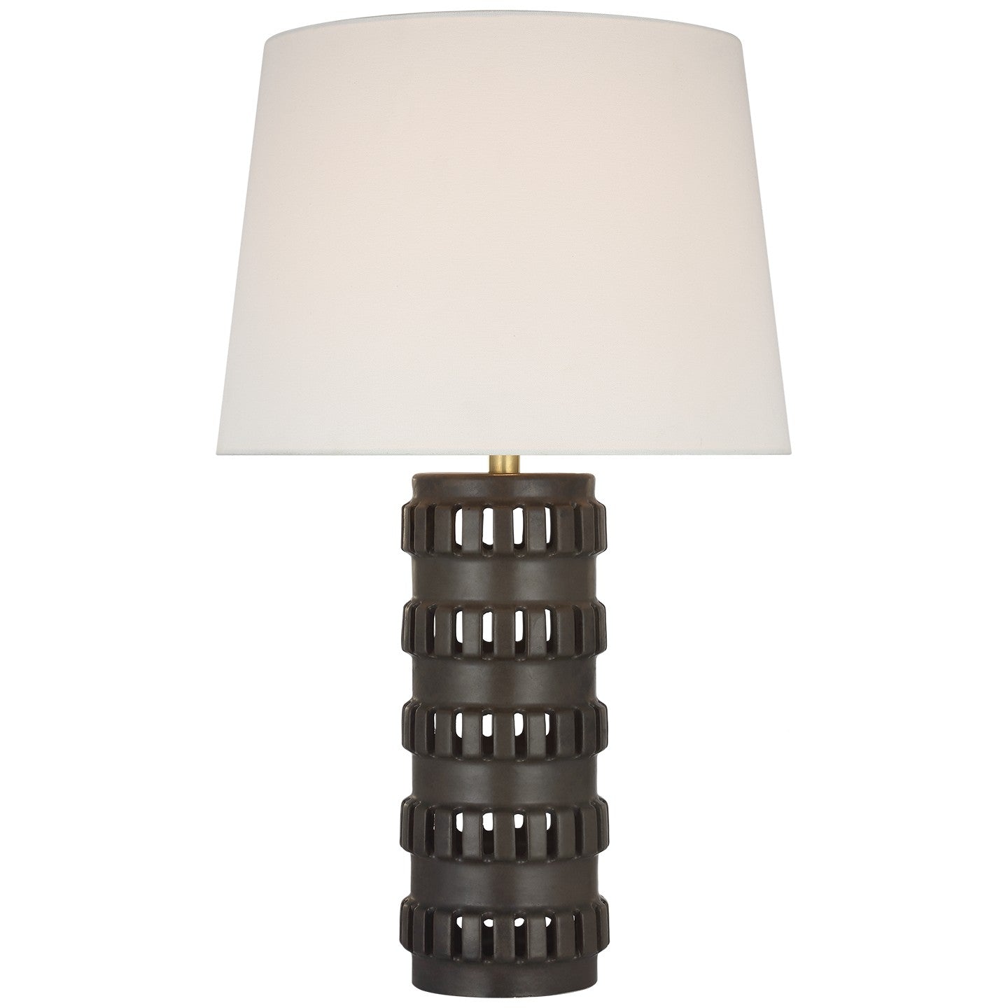 Visual Comfort Signature - CHA 8630DSC-L - LED Table Lamp - Mullin - Dusted Cocoa