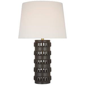 Visual Comfort Signature - CHA 8630DSC-L - LED Table Lamp - Mullin - Dusted Cocoa