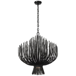 Visual Comfort Signature - CHC 5139AI - LED Chandelier - Astra - Aged Iron