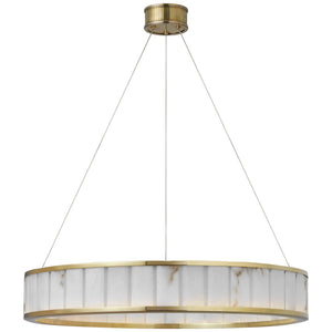 Visual Comfort Signature - CHC 5800AB-ALB - LED Chandelier - Iterna - Antique-Burnished Brass