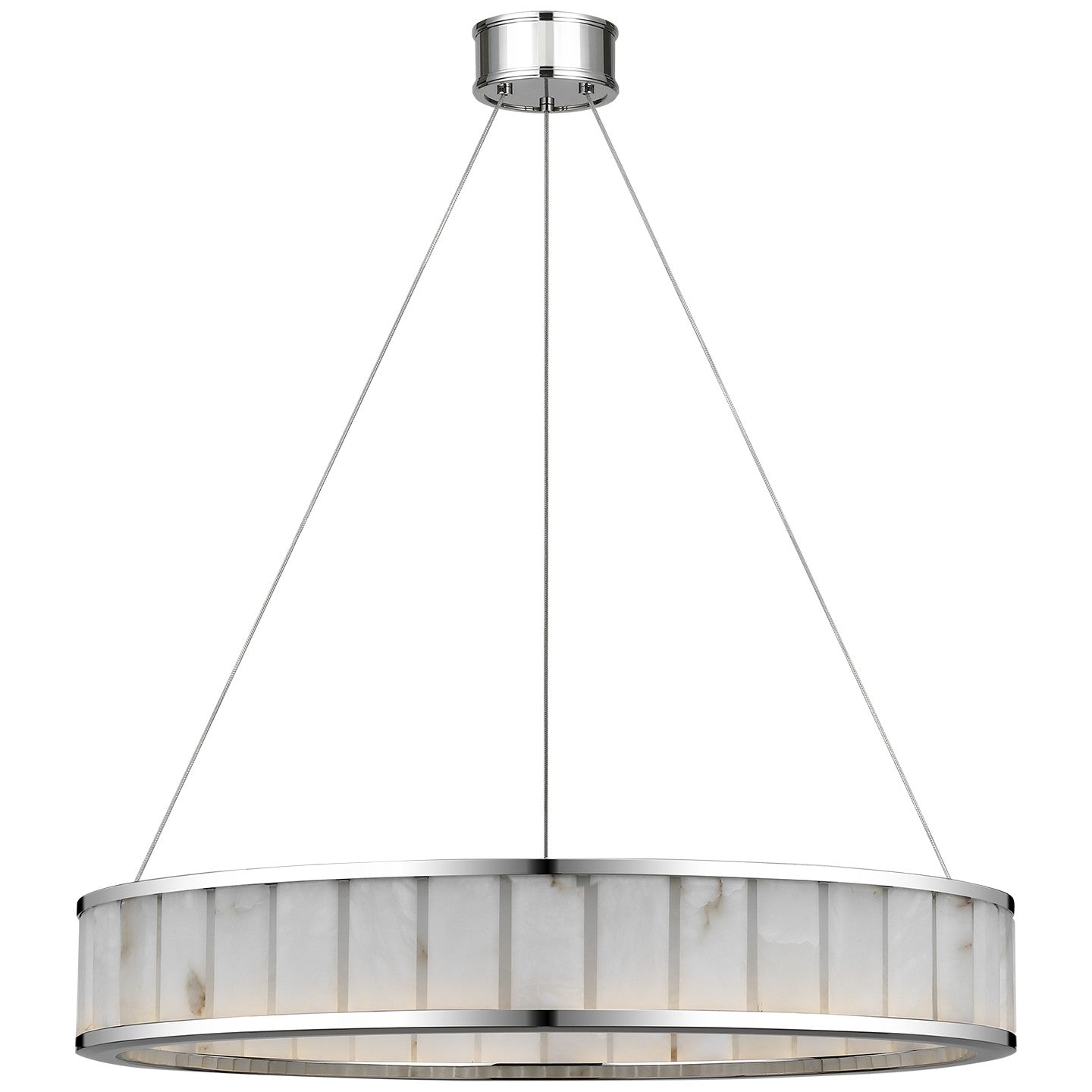 Visual Comfort Signature - CHC 5800PN-ALB - LED Chandelier - Iterna - Polished Nickel