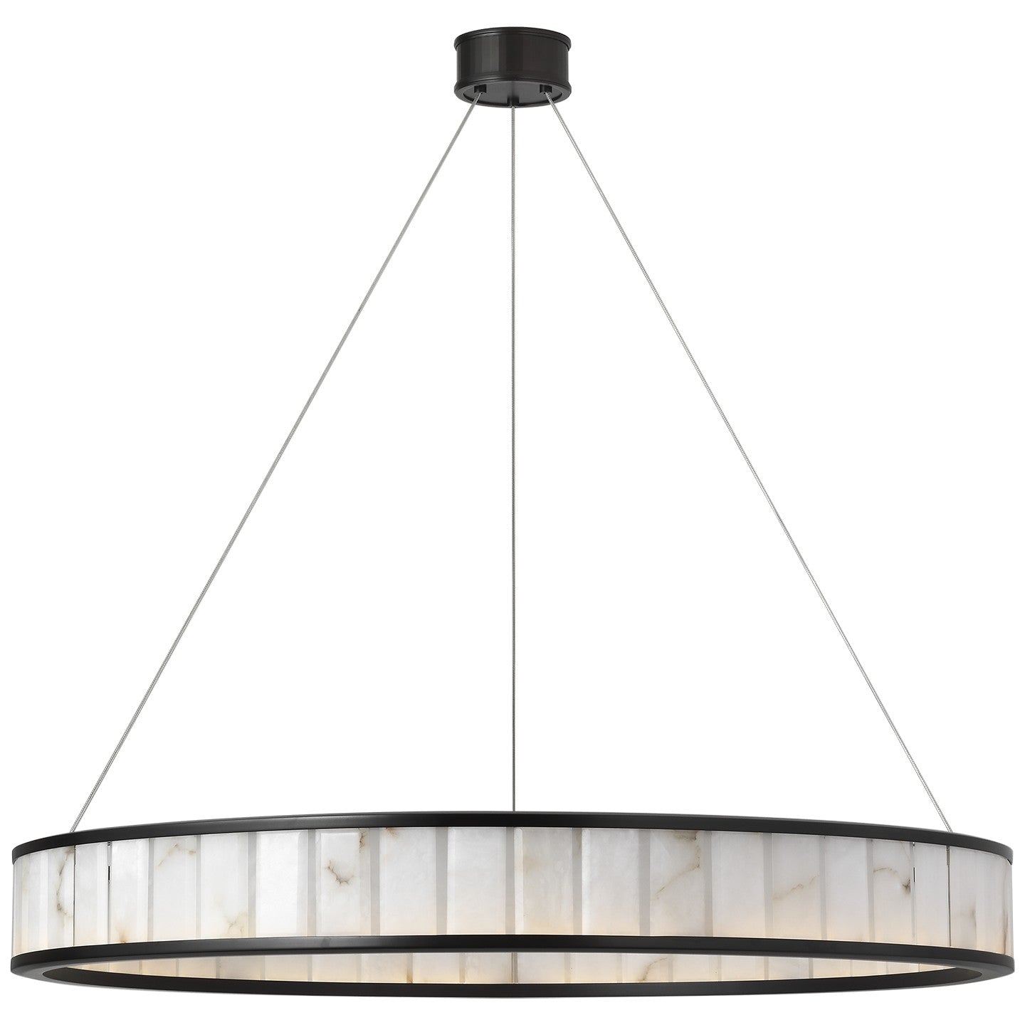 Visual Comfort Signature - CHC 5801MI-ALB - LED Chandelier - Iterna - Modern Iron