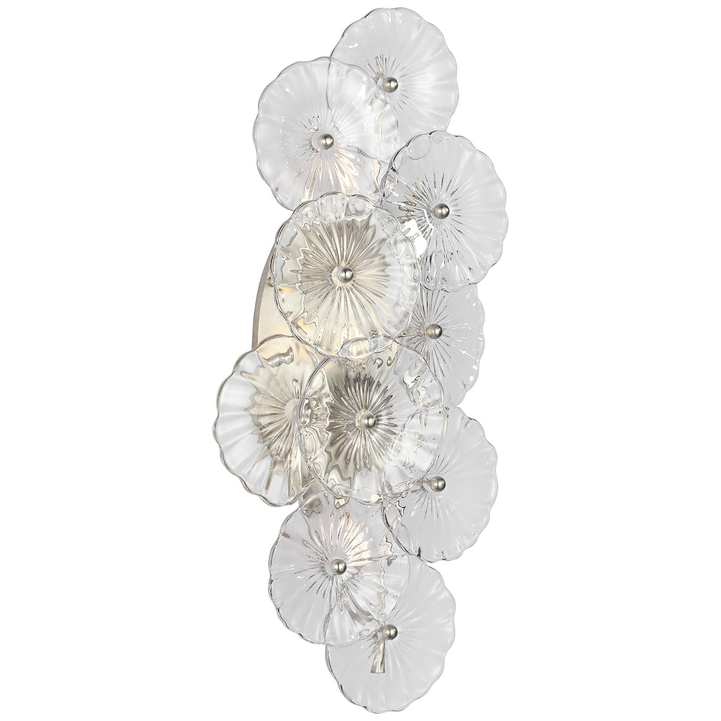Visual Comfort Signature - JN 2035BSL-CG - LED Wall Sconce - Gianna - Burnished Silver Leaf