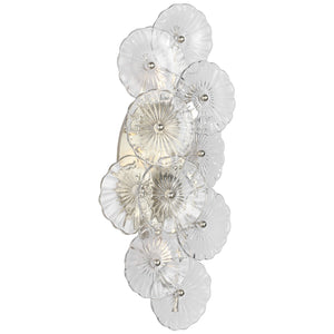 Visual Comfort Signature - JN 2035BSL-CG - LED Wall Sconce - Gianna - Burnished Silver Leaf