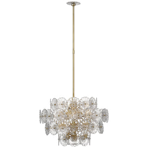 Visual Comfort Signature - JN 5035G-CG - LED Chandelier - Gianna - Gild