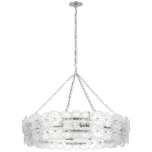 Visual Comfort Signature - JN 5037BSL-CG - LED Chandelier - Gianna - Burnished Silver Leaf