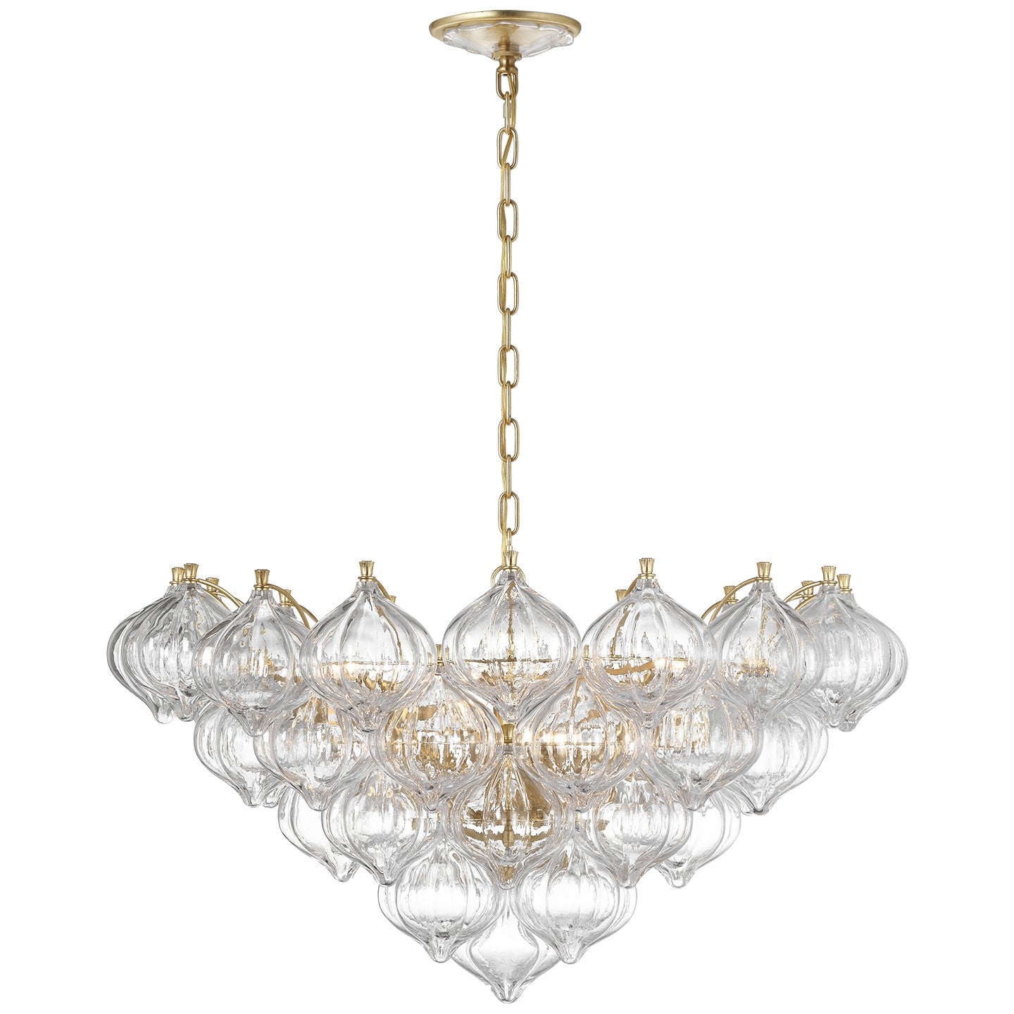 Visual Comfort Signature - JN 5145G-CG - LED Chandelier - Caselli - Gild