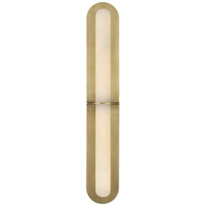 Visual Comfort Signature - KW 2002AB-ALB - LED Wall Sconce - Fosse - Antique-Burnished Brass