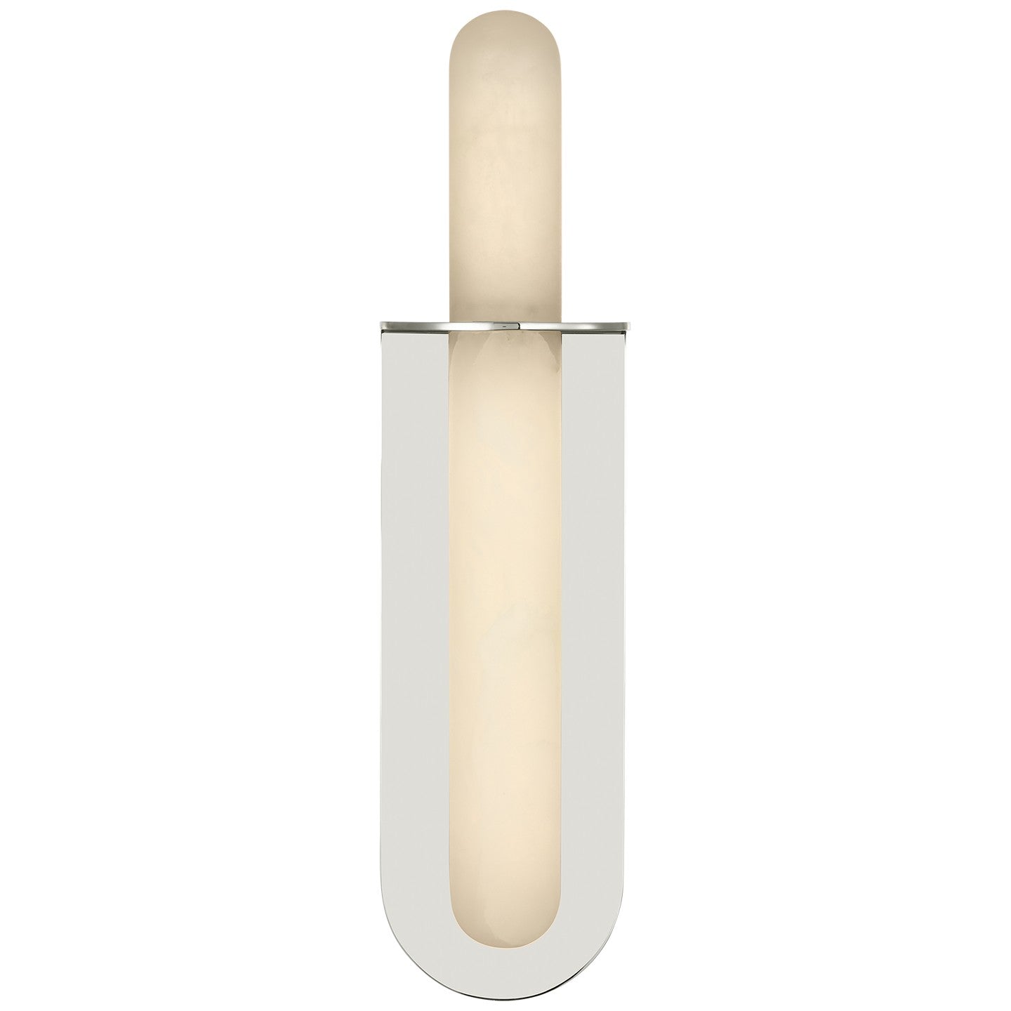 Visual Comfort Signature - KW 2004PN-ALB - LED Wall Sconce - Fosse - Polished Nickel