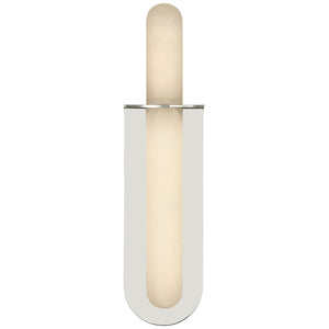 Visual Comfort Signature - KW 2004PN-ALB - LED Wall Sconce - Fosse - Polished Nickel