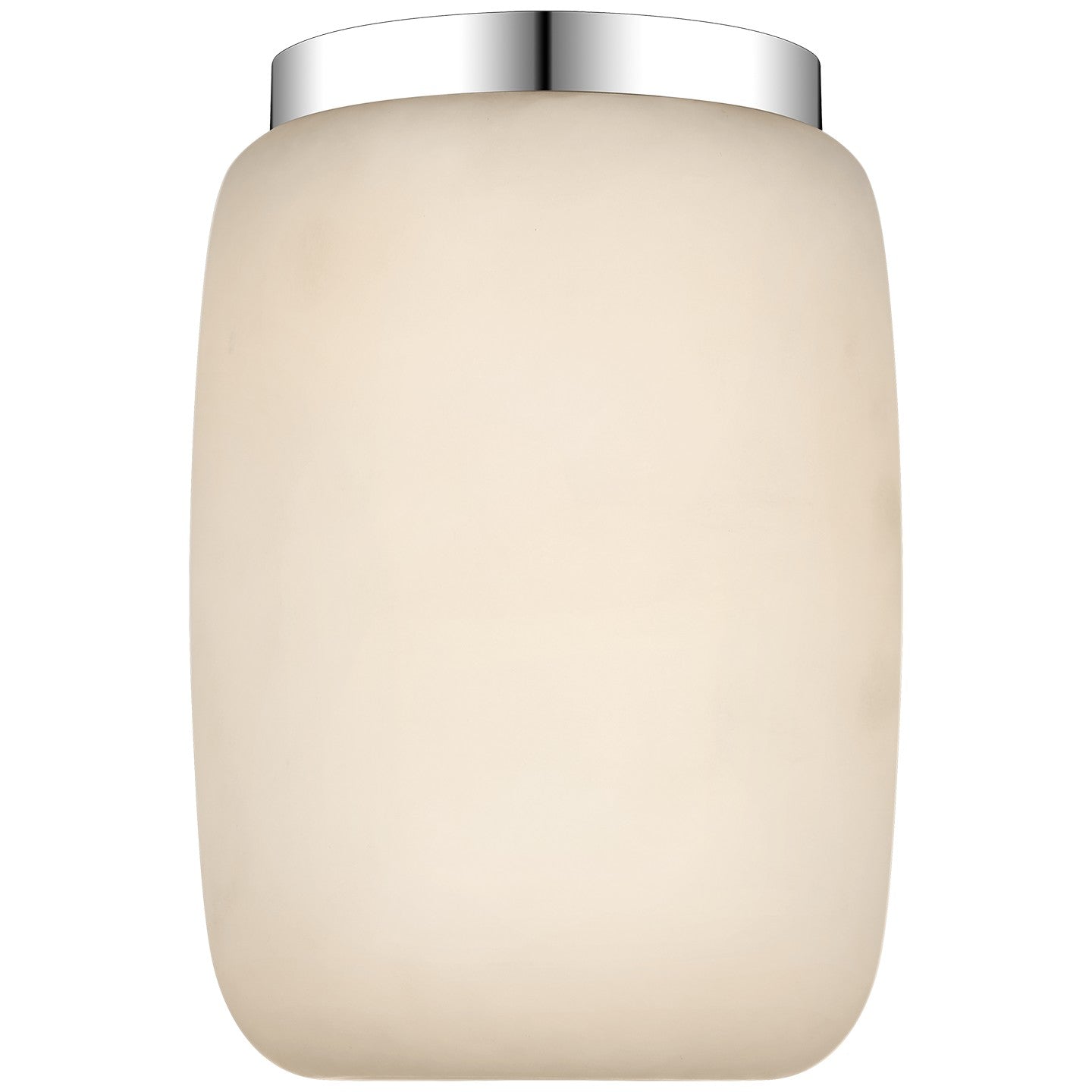 Visual Comfort Signature - KW 4903ALB/PN - LED Flush Mount - Formosa - Alabaster and Polished Nickel