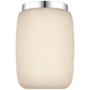 Visual Comfort Signature - KW 4903ALB/PN - LED Flush Mount - Formosa - Alabaster and Polished Nickel