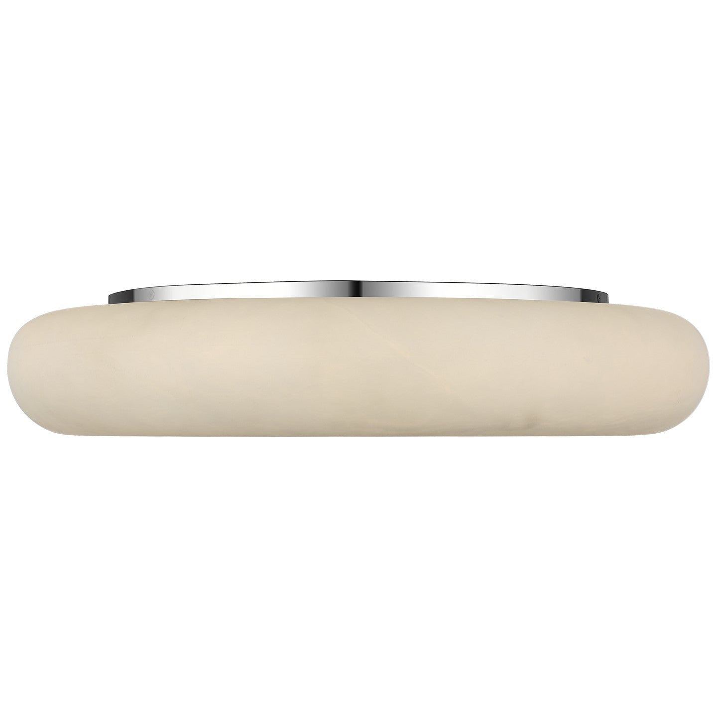 Visual Comfort Signature - KW 4905ALB/PN - LED Flush Mount - Formosa - Alabaster and Polished Nickel