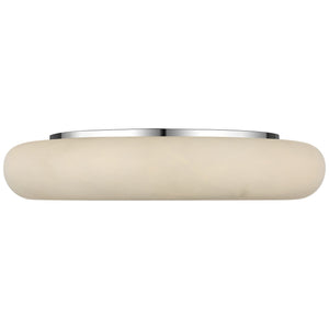 Visual Comfort Signature - KW 4905ALB/PN - LED Flush Mount - Formosa - Alabaster and Polished Nickel