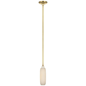 Visual Comfort Signature - KW 5901AB-ALB - LED Pendant - Formosa - Antique-Burnished Brass