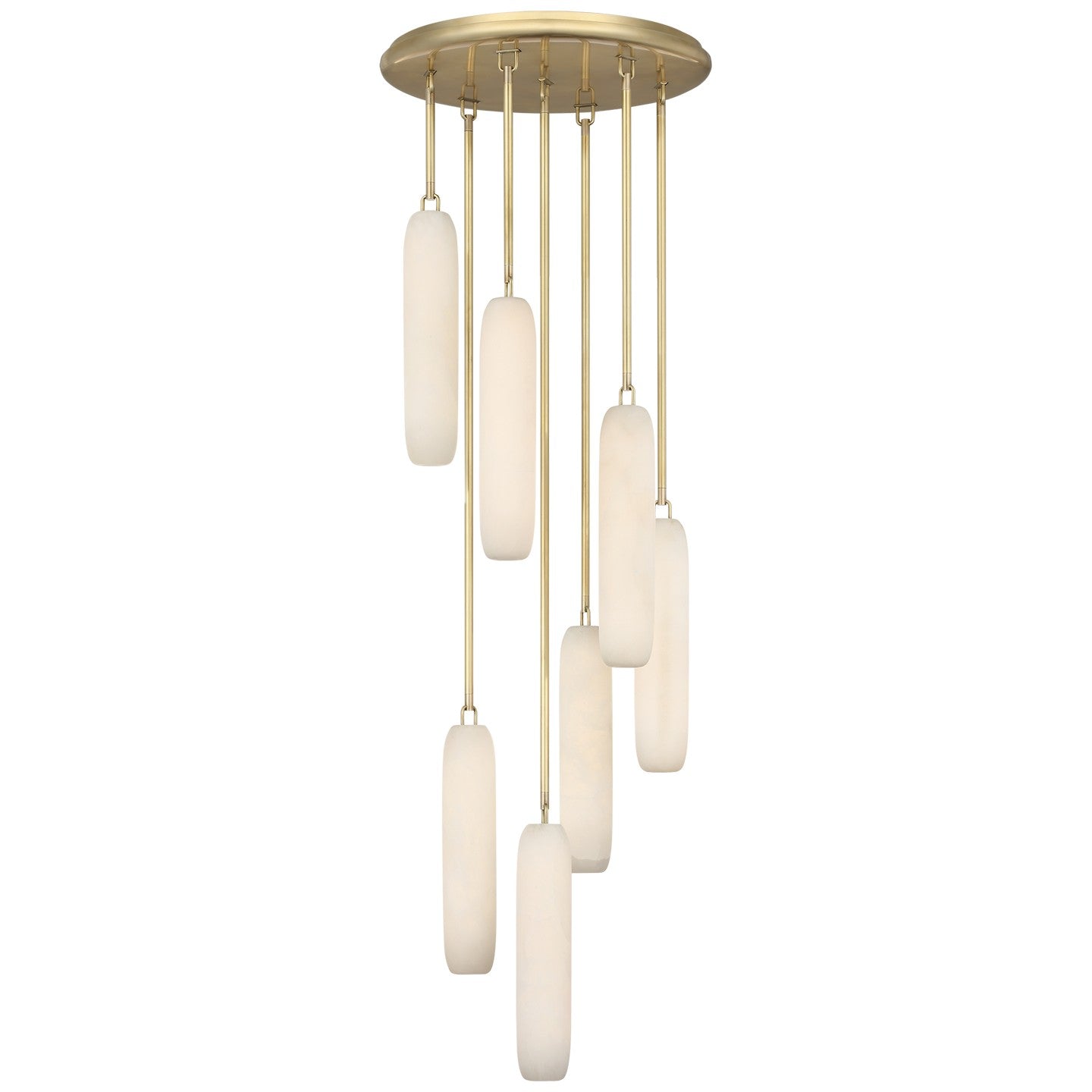 Visual Comfort Signature - KW 5912AB-ALB - LED Pendant - Formosa - Antique-Burnished Brass