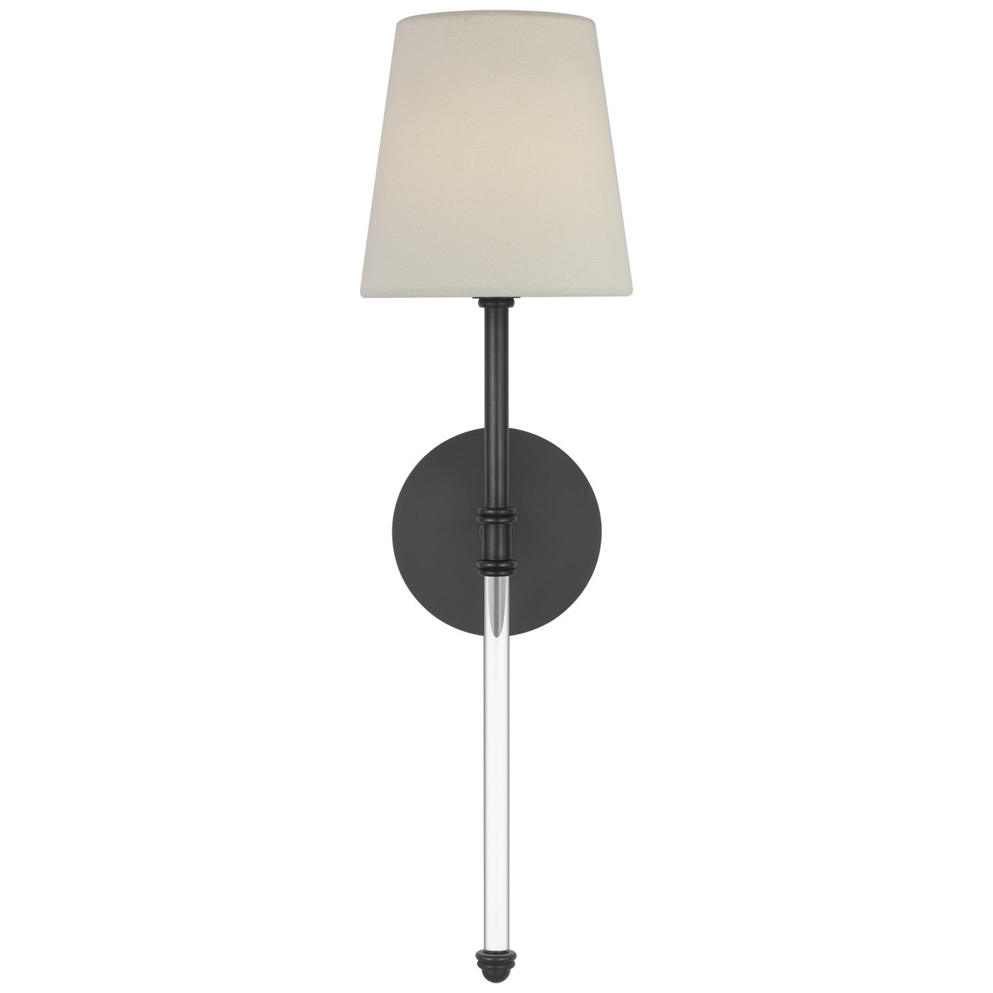 Visual Comfort Signature - SK 2019BZ-L-CL - LED Wall Sconce - Camille - Bronze