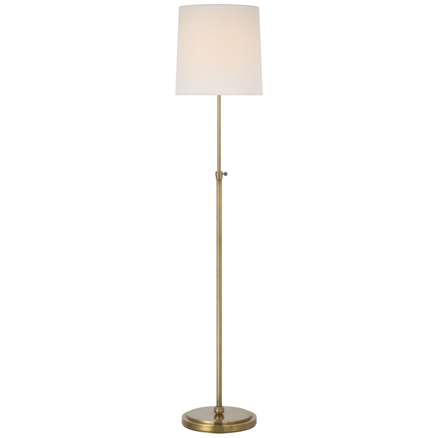 Visual Comfort Signature - TOB 1022HAB-L-CL - LED Floor Lamp - Bryant - Hand-Rubbed Antique Brass
