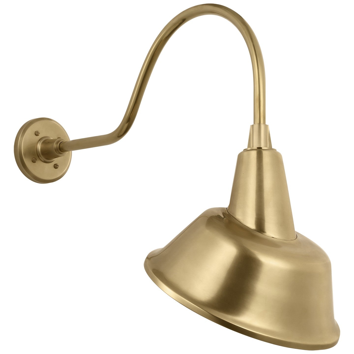 Visual Comfort Signature - TOB 2802HAB/S3-HAB - LED Barn Light - Academy Barn Light - Hand-Rubbed Antique Brass