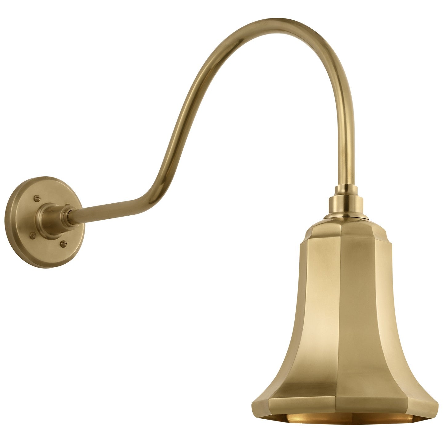 Visual Comfort Signature - TOB 2802HAB/S8-HAB - LED Barn Light - Academy Barn Light - Hand-Rubbed Antique Brass