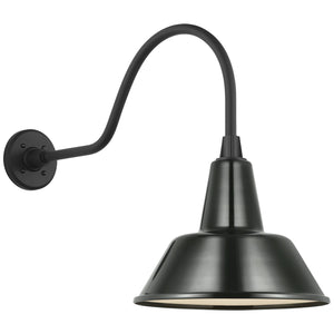 Visual Comfort Signature - TOB 2802MBK/S1-G - LED Barn Light - Academy Barn Light - Matte Black