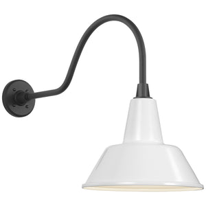 Visual Comfort Signature - TOB 2802MBK/S1-WHT - LED Barn Light - Academy Barn Light - Matte Black