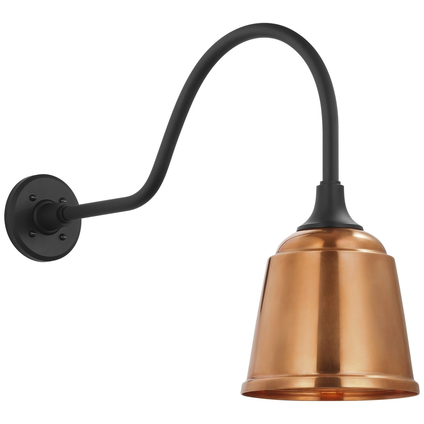 Visual Comfort Signature - TOB 2802MBK/S5-SC - LED Barn Light - Academy Barn Light - Matte Black