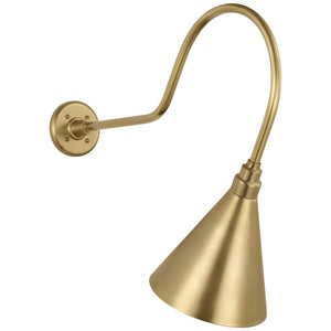 Visual Comfort Signature - TOB 2803HAB/S10-HAB - LED Barn Light - Academy Barn Light - Hand-Rubbed Antique Brass