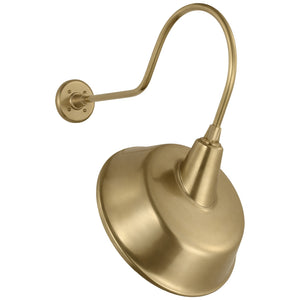 Visual Comfort Signature - TOB 2803HAB/S4-HAB - LED Barn Light - Academy Barn Light - Hand-Rubbed Antique Brass