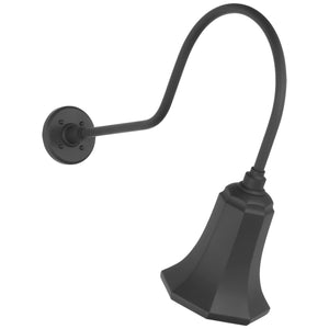 Visual Comfort Signature - TOB 2803MBK/S8-MBK - LED Barn Light - Academy Barn Light - Matte Black