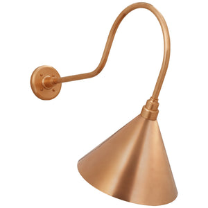 Visual Comfort Signature - TOB 2803SC/S11-SC - LED Barn Light - Academy Barn Light - Soft Copper