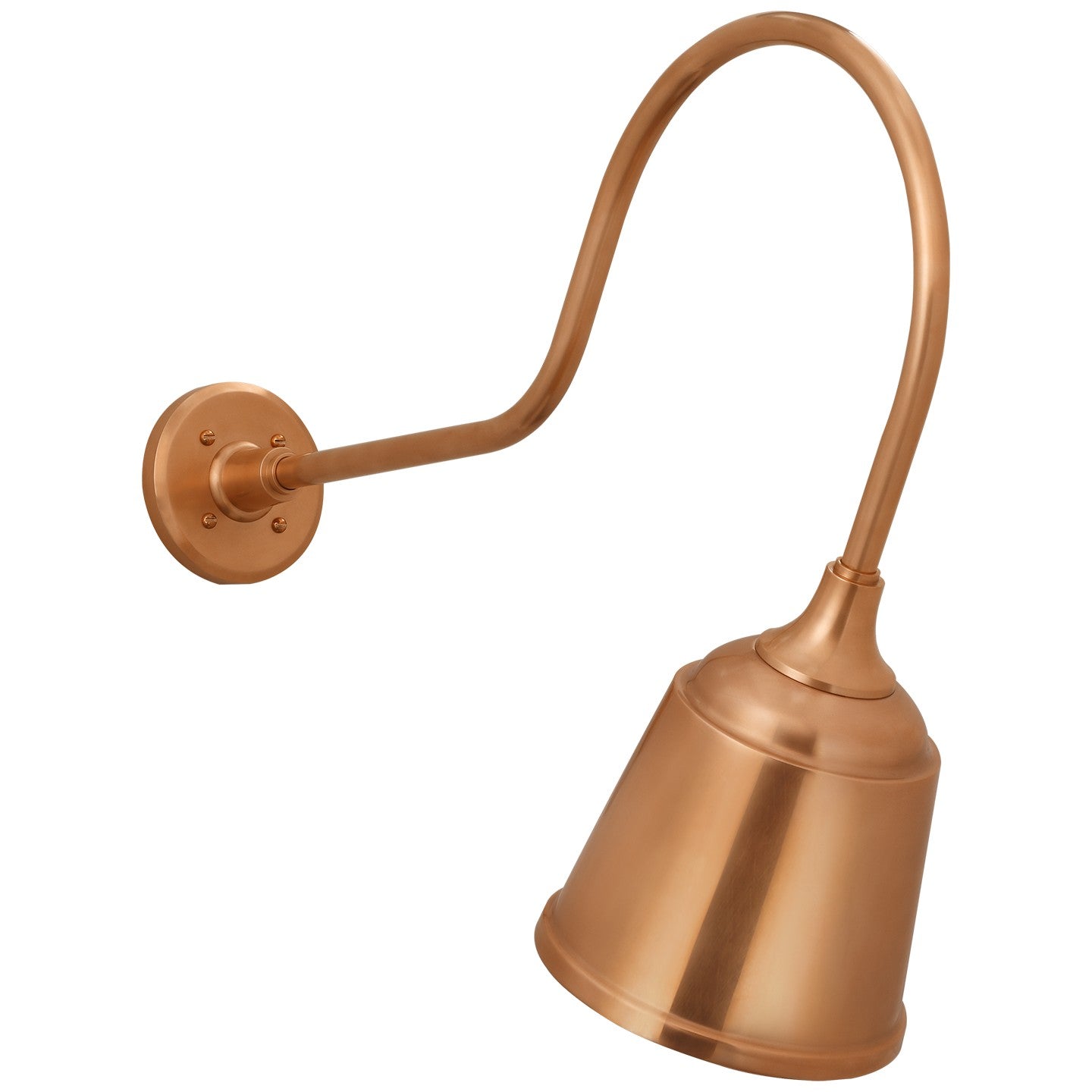 Visual Comfort Signature - TOB 2803SC/S5-SC - LED Barn Light - Academy Barn Light - Soft Copper