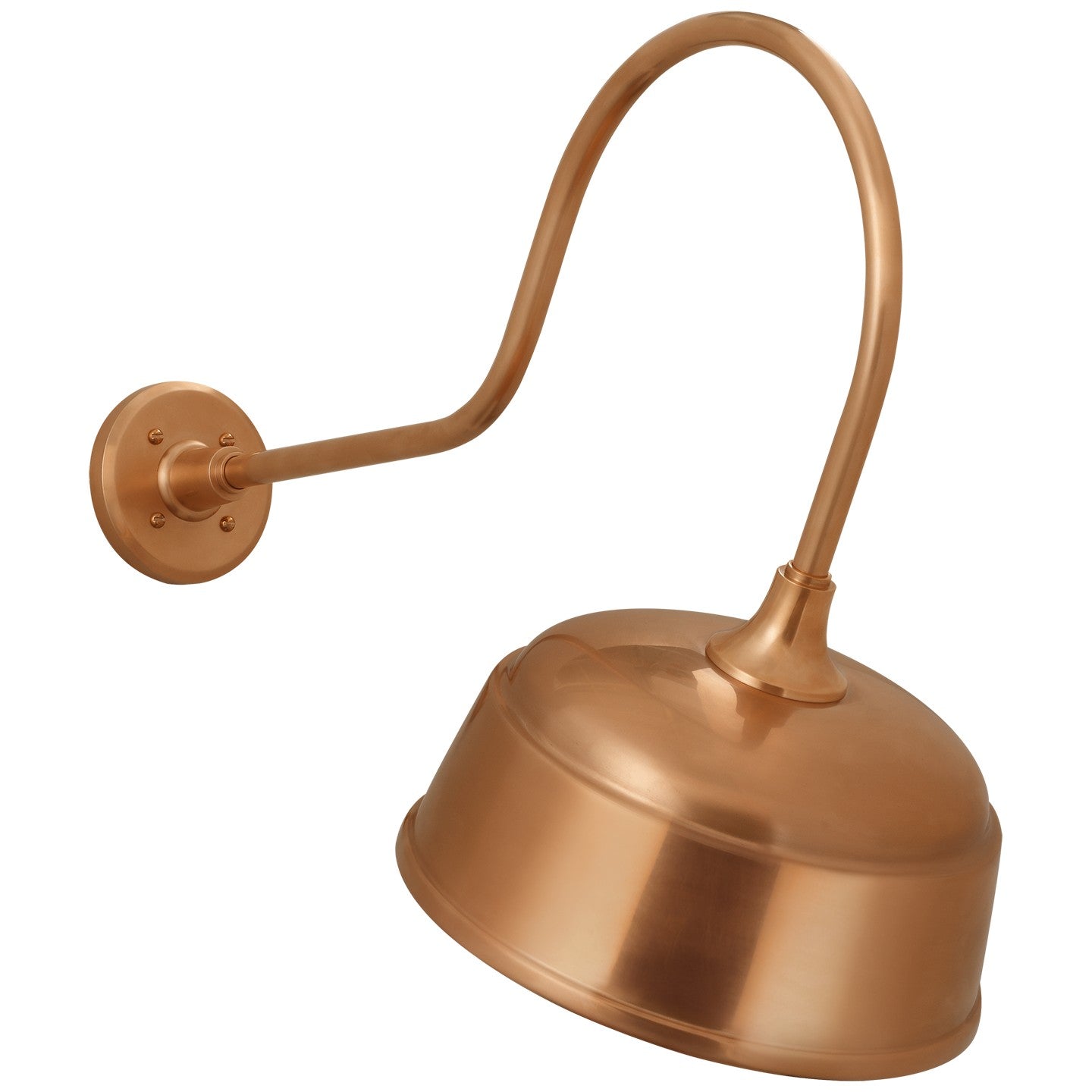 Visual Comfort Signature - TOB 2803SC/S6-SC - LED Barn Light - Academy Barn Light - Soft Copper
