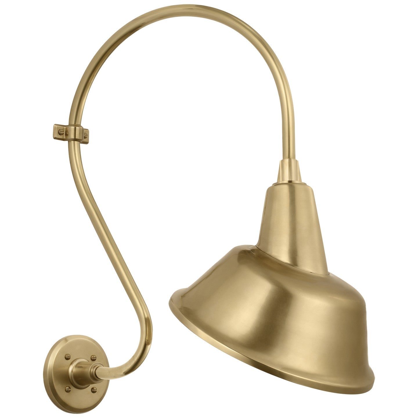 Visual Comfort Signature - TOB 2804HAB/S3-HAB - LED Barn Light - Academy Barn Light - Hand-Rubbed Antique Brass